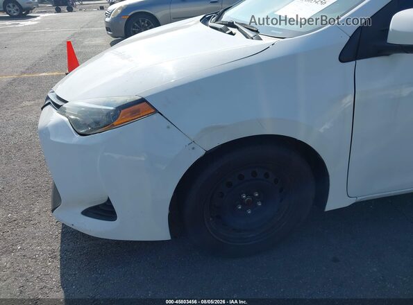 2T1BURHE5KC240882 2019 TOYOTA COROLLA White Вид спереду