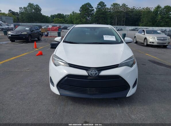 2T1BURHE5KC240882 2019 TOYOTA COROLLA White Вид щитка приладів