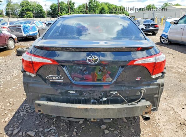 2T1BURHE6GC497024 2016 TOYOTA COROLLA Black Հետևի տեսք