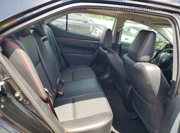 2T1BURHE6GC497024 2016 TOYOTA COROLLA Black Հետևի նստատեղերի տեսք