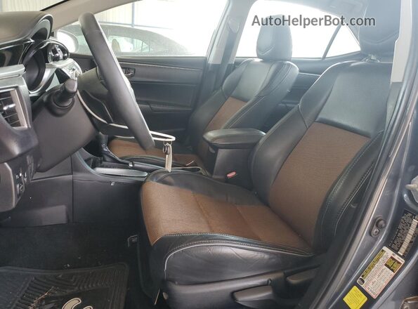 2T1BURHE6GC504618 2016 TOYOTA COROLLA Blue წინა სალონის ხედი