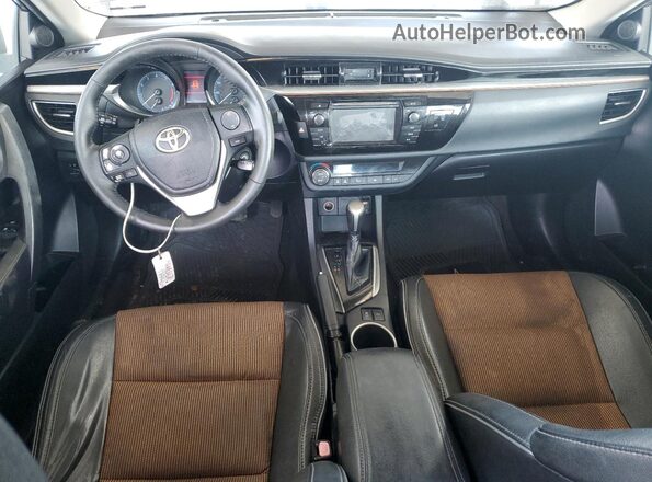 2T1BURHE6GC504618 2016 TOYOTA COROLLA Blue წინა პანელის ხედი