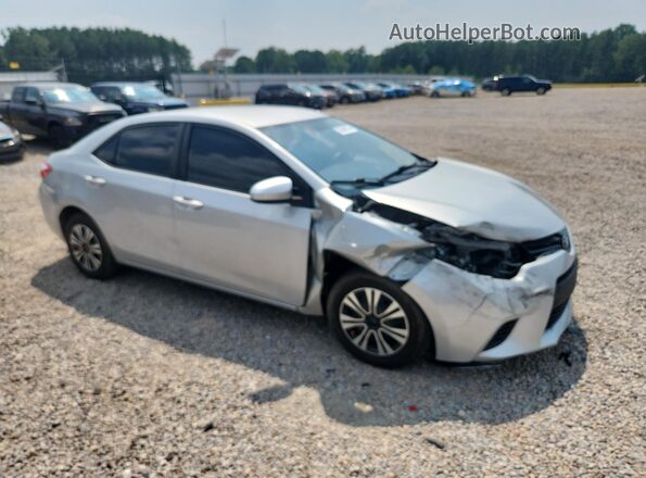 2T1BURHE6GC556816 2016 TOYOTA COROLLA Silver Front right