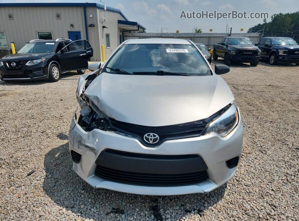 2T1BURHE6GC556816 2016 TOYOTA COROLLA Silver Front view