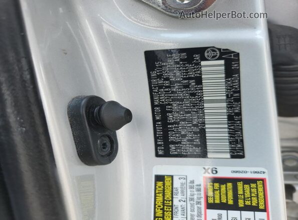 2T1BURHE6GC556816 2016 TOYOTA COROLLA Silver Engine compartment view