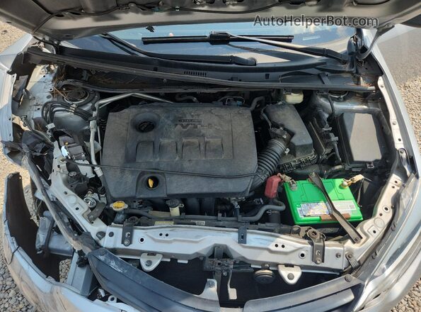 2T1BURHE6GC556816 2016 TOYOTA COROLLA Silver Rear interior view