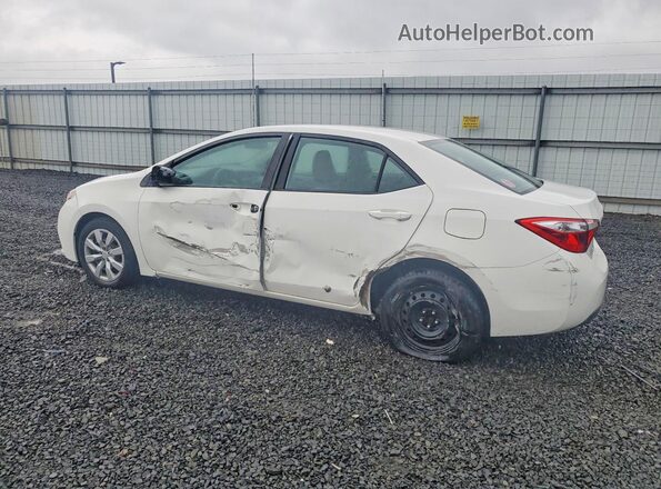 2T1BURHE6GC558372 2016 TOYOTA COROLLA White Tył lewy
