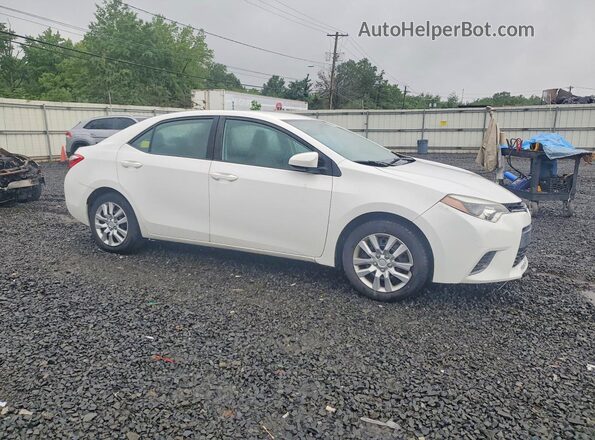 2T1BURHE6GC558372 2016 TOYOTA COROLLA White Przód prawy