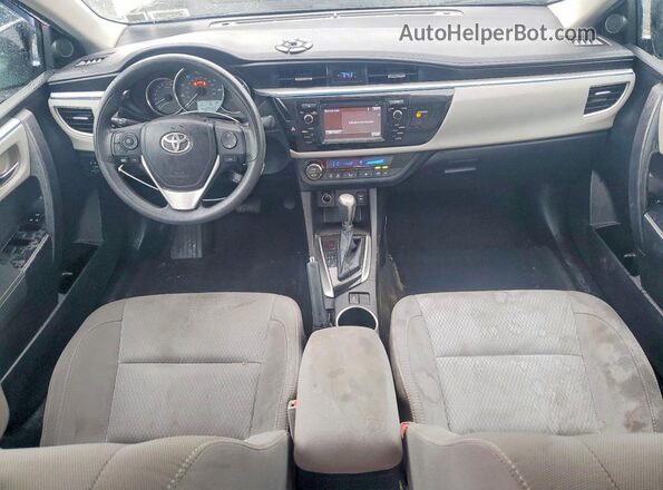 2T1BURHE6GC558372 2016 TOYOTA COROLLA White Widok deski rozdzielczej