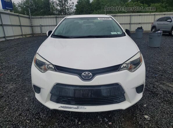 2T1BURHE6GC558372 2016 TOYOTA COROLLA White Widok z przodu