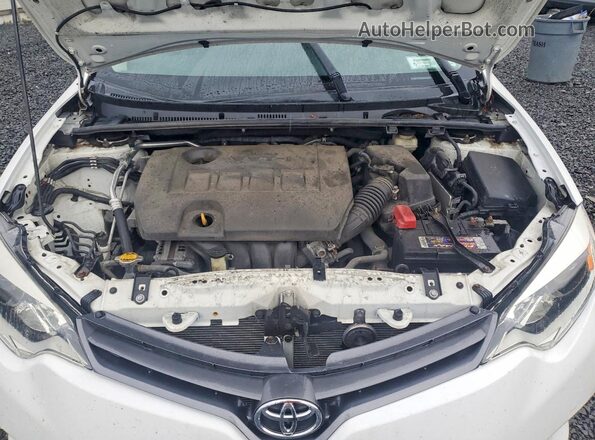 2T1BURHE6GC558372 2016 TOYOTA COROLLA White Widok wnętrza z tyłu