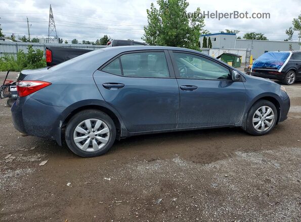 2T1BURHE6GC558601 2016 TOYOTA COROLLA Gray Trasero derecho