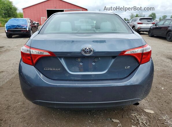 2T1BURHE6GC558601 2016 TOYOTA COROLLA Gray Vista trasera