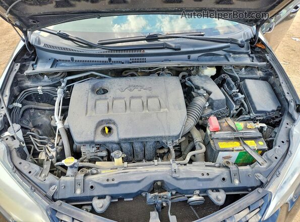2T1BURHE6GC561238 2016 TOYOTA COROLLA Black Widok wnętrza z tyłu