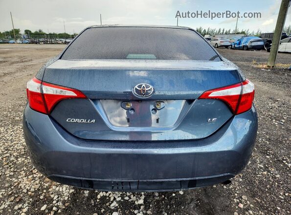 2T1BURHE6GC567556 2016 TOYOTA COROLLA Gray Widok z tyłu