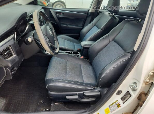 2T1BURHE6GC568786 2016 TOYOTA COROLLA White Вид салону спереду