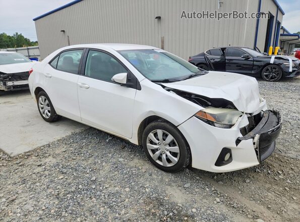 2T1BURHE6GC568786 2016 TOYOTA COROLLA White Передня права чверть