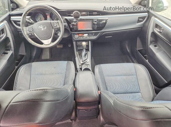 2T1BURHE6GC568786 2016 TOYOTA COROLLA White Вид панелі приладів