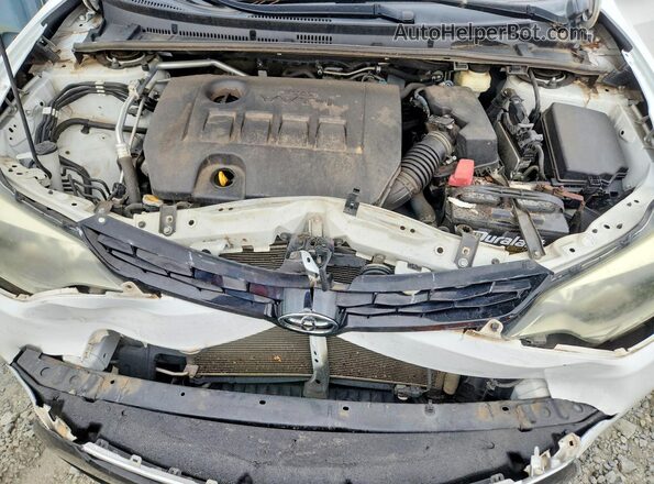 2T1BURHE6GC568786 2016 TOYOTA COROLLA White Вид задньої частини салону