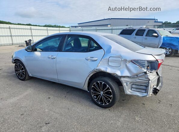 2T1BURHE6GC574457 2016 TOYOTA COROLLA Серебряный Задняя левая четверть