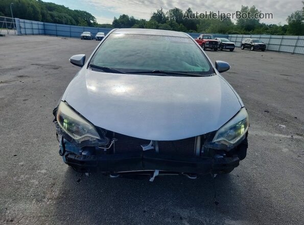 2T1BURHE6GC574457 2016 TOYOTA COROLLA Серебряный Вид спереди