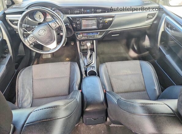2T1BURHE6GC574457 2016 TOYOTA COROLLA Серебряный Вид панели приборов