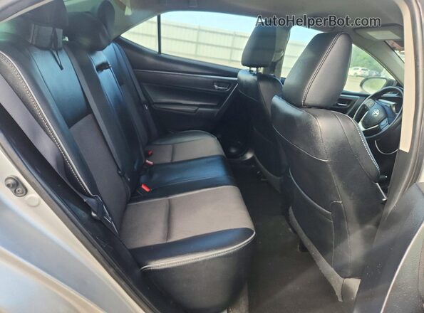 2T1BURHE6GC574457 2016 TOYOTA COROLLA Серебряный Вид задних сидений
