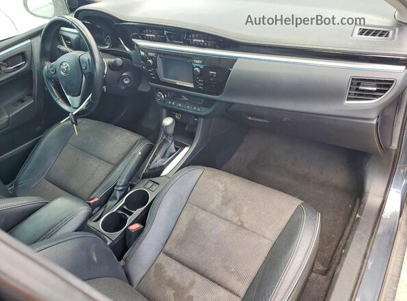 2T1BURHE6GC620210 2016 TOYOTA COROLLA Серый Вид панели приборов