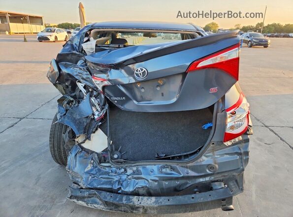 2T1BURHE6GC620210 2016 TOYOTA COROLLA Серый Вид сзади