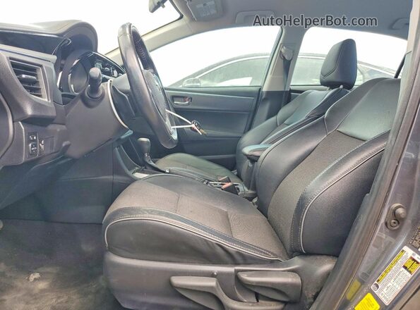 2T1BURHE6GC620210 2016 TOYOTA COROLLA Серый Вид салона спереди