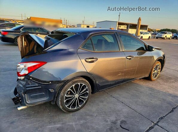 2T1BURHE6GC620210 2016 TOYOTA COROLLA Серый Задняя правая четверть