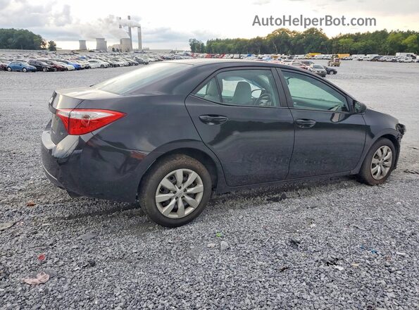 2T1BURHE6GC626315 2016 TOYOTA COROLLA Black Задня права чверть