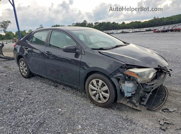 2T1BURHE6GC626315 2016 TOYOTA COROLLA Black Передня права чверть