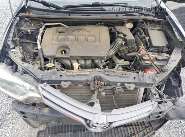 2T1BURHE6GC626315 2016 TOYOTA COROLLA Black Вид задньої частини салону