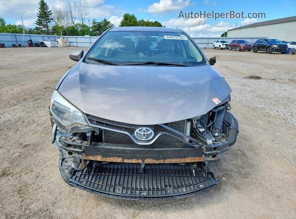 2T1BURHE6GC655829 2016 TOYOTA COROLLA Silver Դիմացի տեսք