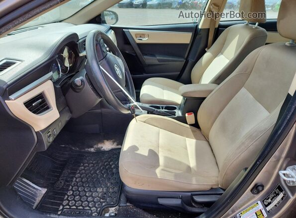 2T1BURHE6GC655829 2016 TOYOTA COROLLA Silver Սալոնի դիմացի տեսք
