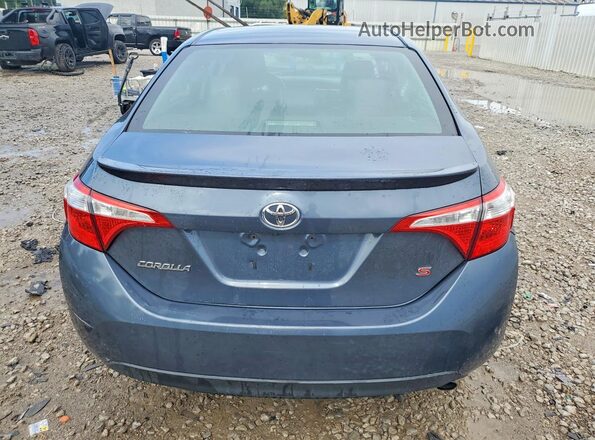 2T1BURHE6GC674798 2016 TOYOTA COROLLA Charcoal Vista trasera