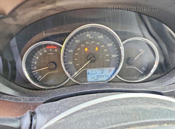 2T1BURHE6GC678351 2016 TOYOTA COROLLA Black Instrument cluster view