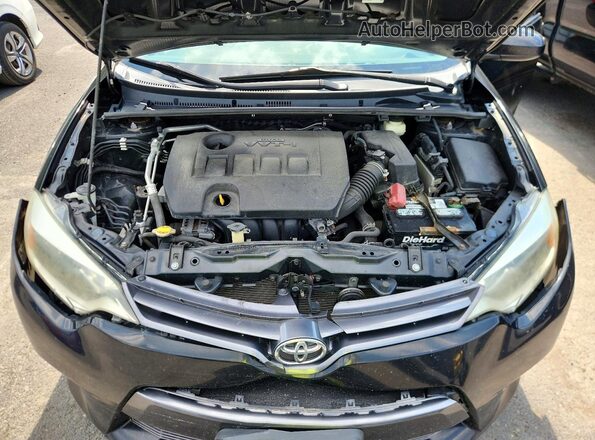 2T1BURHE6GC678351 2016 TOYOTA COROLLA Black Rear interior view