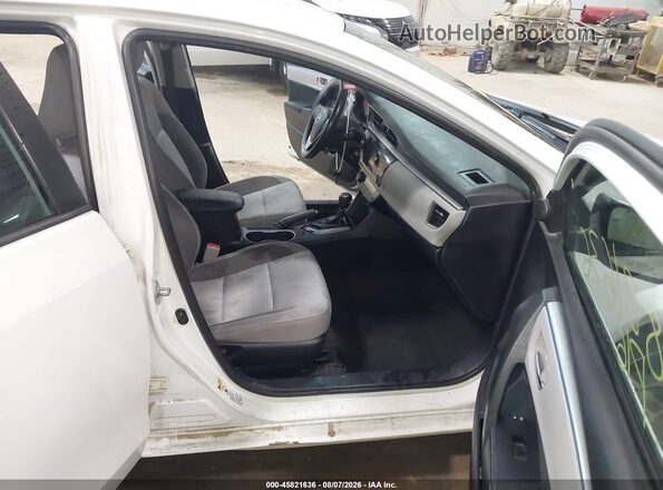 2T1BURHE6GC688054 2016 TOYOTA COROLLA White Widok wnętrza z przodu