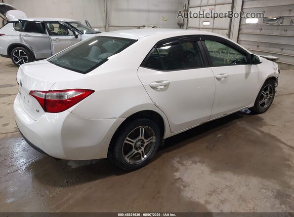 2T1BURHE6GC688054 2016 TOYOTA COROLLA White Tył prawy