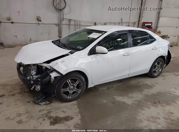 2T1BURHE6GC688054 2016 TOYOTA COROLLA White Przód lewy
