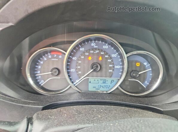 2T1BURHE6GC713356 2016 TOYOTA COROLLA Белый Вид щитка приборов