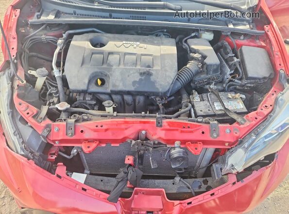 2T1BURHE6HC748464 2017 TOYOTA COROLLA Red Սալոնի հետևի տեսք