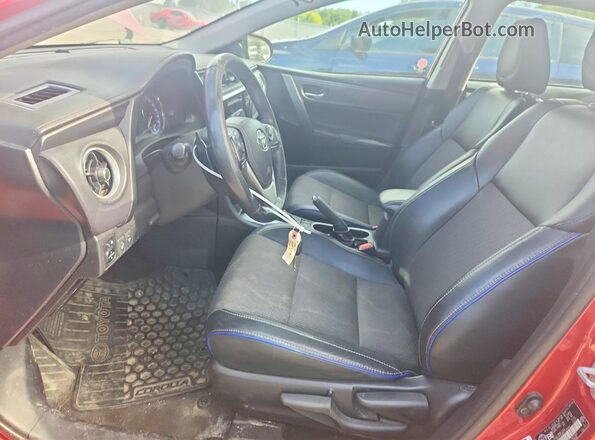2T1BURHE6HC748464 2017 TOYOTA COROLLA Red Սալոնի դիմացի տեսք