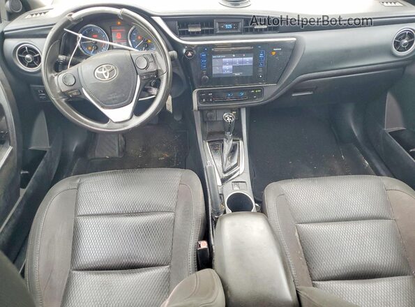 2T1BURHE6HC765684 2017 TOYOTA COROLLA Charcoal Առջևի վահանակի տեսք