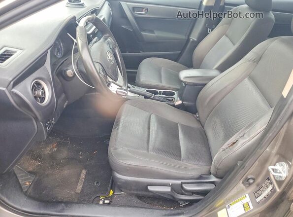 2T1BURHE6HC765684 2017 TOYOTA COROLLA Charcoal Սալոնի դիմացի տեսք