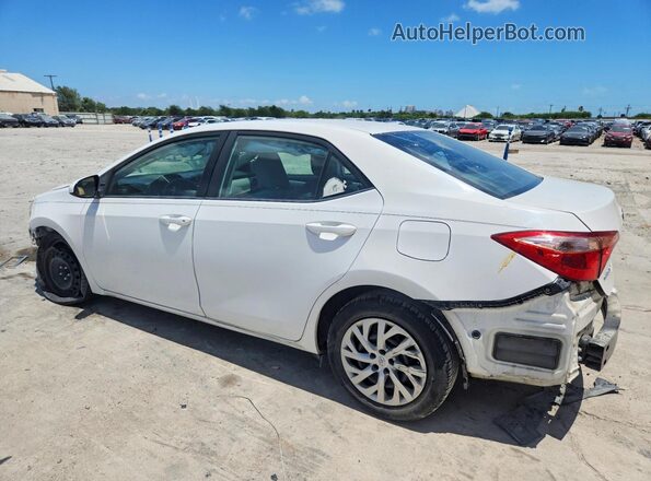 2T1BURHE6HC778306 2017 TOYOTA COROLLA White Rear left