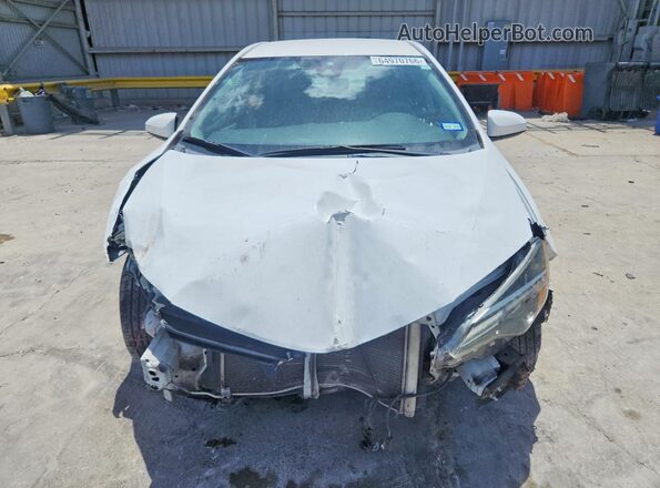 2T1BURHE6HC778306 2017 TOYOTA COROLLA White Front view