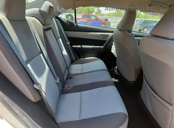 2T1BURHE6HC778306 2017 TOYOTA COROLLA White Rear seats view